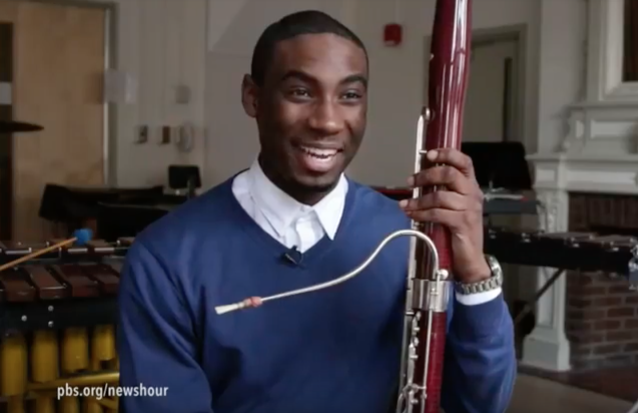 Photograph of Baltimore School for the Arts Bassoonist Matene Milan