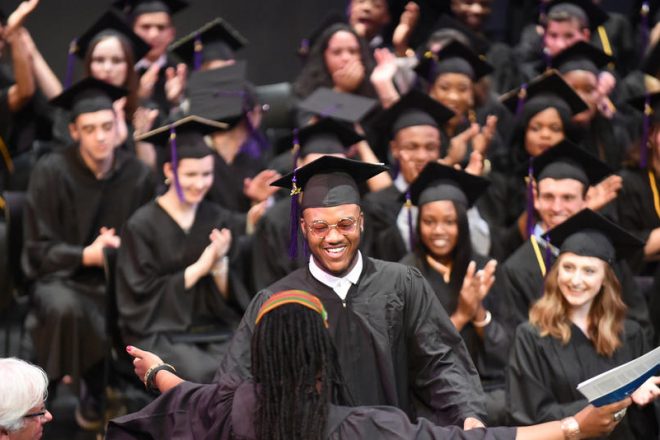 Photograph of Baltimore School for the Arts Graduation