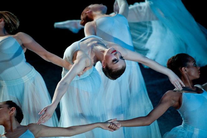 Image of Baltimore School for the Arts students at a dance performance