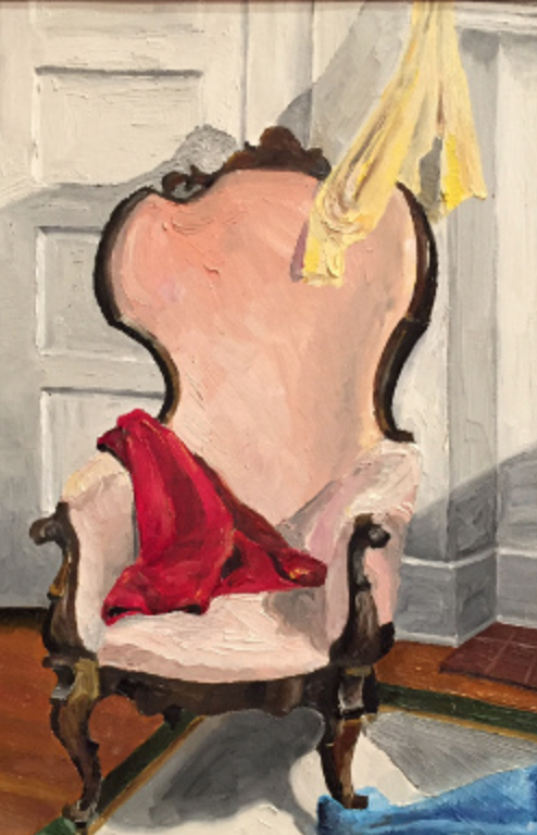 Painting of a chair